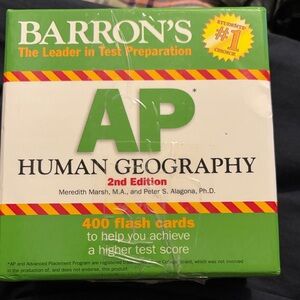 Barton’s AP Human Geography Flash Cards